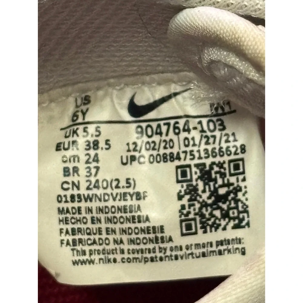 Nike Cortez Basic SL White Red Blue Youth Sneakers 904764-103 Size 6Y
